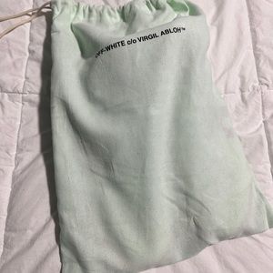 Offwhite White Canvas Sneakers